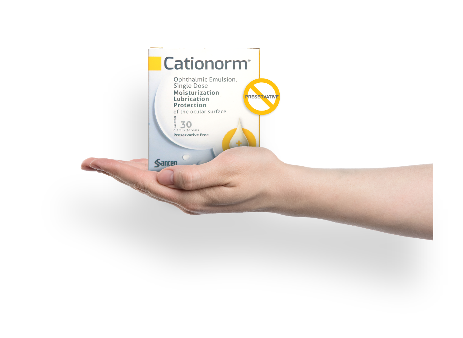 cationorm product on hand